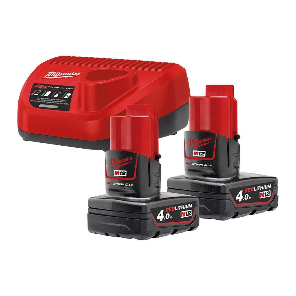 Milwaukee M12 4 Amper AKÜ+ŞARJ CİHAZI PAKET
