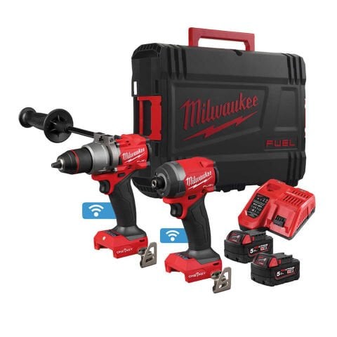 Milwaukee M18 ONEPP2A3-502X 2’Lİ SET (Kömürsüz FUELTM Darbeli Matkap & Kömürsüz FUELTM Darbeli Vidalama)