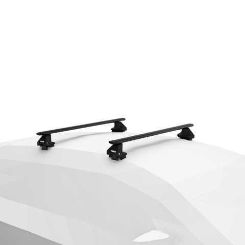 Thule Wingbar Evo Normal Tavanlı Araç Üzeri Taşıyıcı Sistem - Siyah Barlı