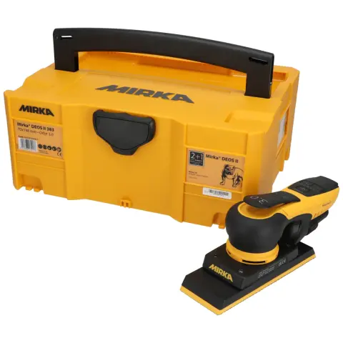 Mirka DEOS II 383 70x198mm Orbit 3.0  Zımpara Makinesi - Taşıma Çantalı