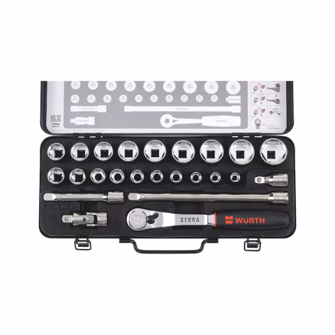 Würth Cırcır Seti 24'Lü  (Zebra Serisi)