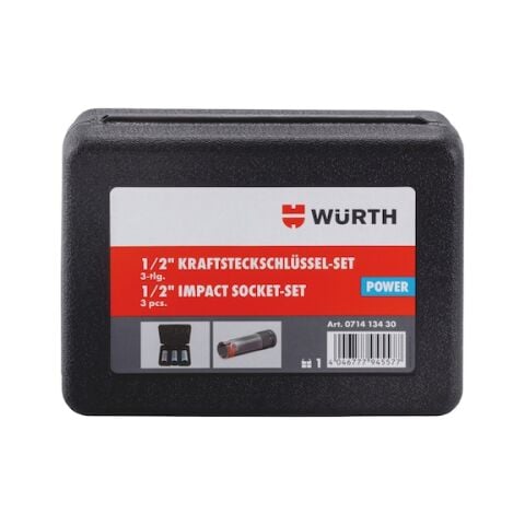 Würth 1/2 İNÇ Güçlü Lokma Seti