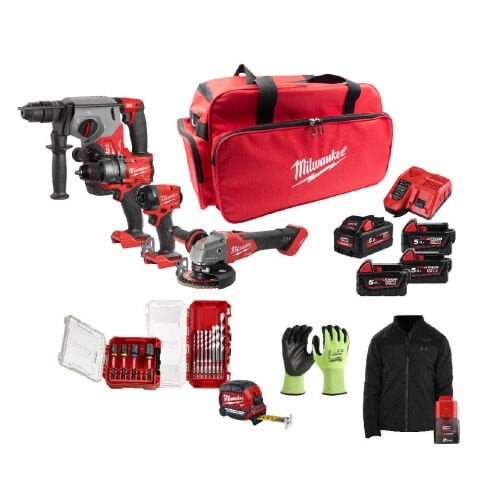 Milwaukee M18 FPP4E-554TM 4'lü Set