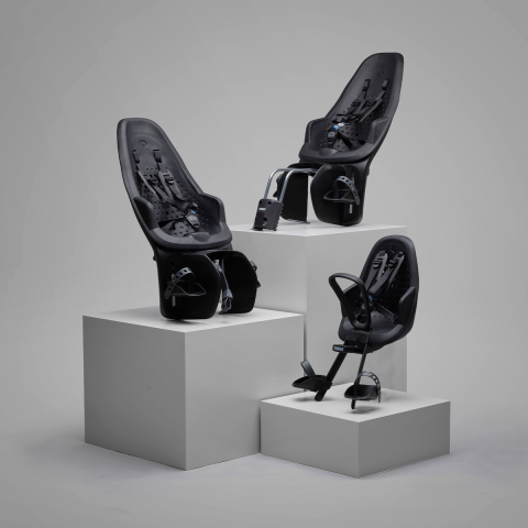 Thule Yepp 2 Maxi Bisiklet Arkası Rafa monteli Çocuk Bisiklet Koltuğu - Siyah