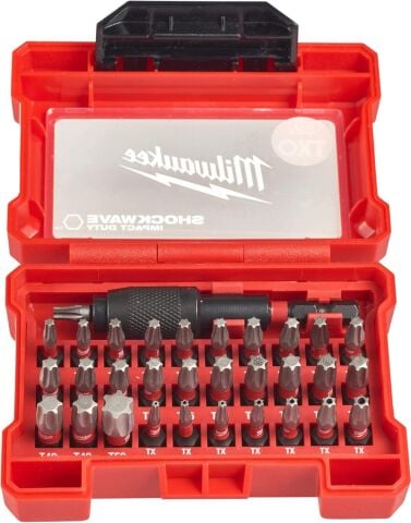 Milwaukee Shockwave Compact Bit 32 Parça Torx Seti