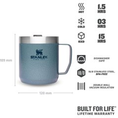 Stanley Classic The Legendary Termos Bardak 0,35 LT Buz Mavisi