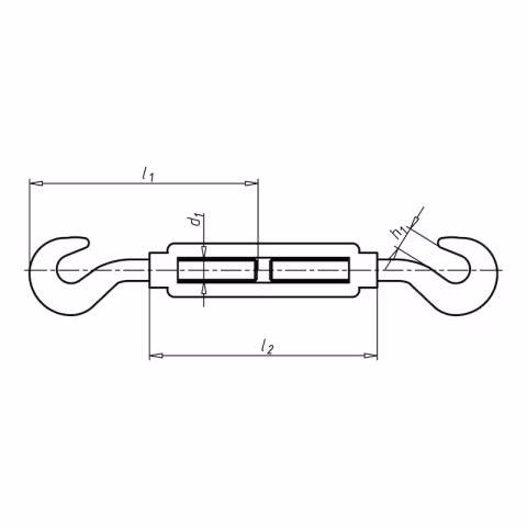 Würth Kancalı Gerdirme Kilidi A4 Paslanmaz Çelik M6