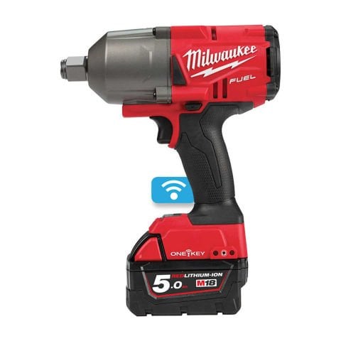 MILWAUKEE M18 ONEFHIWF34-502X ONE-KEY AKÜLÜ YÜKSEK TORKLU DARBELİ SOMUN SIKMA 3/4” (SEGMANLI)