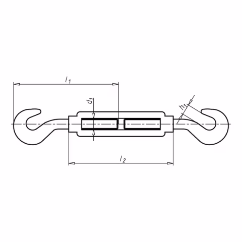 Würth Kancalı Gerdirme Kilidi A4 Paslanmaz Çelik M10