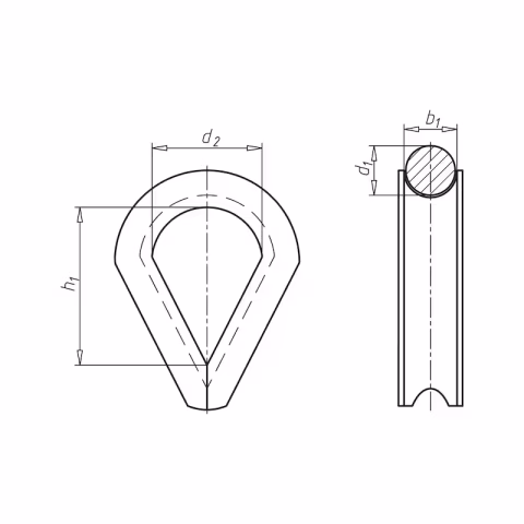 Würth Radansa Halat Halkası A4 Paslanmaz Çelik D4