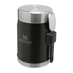Stanley Klasik Yemek Termosu ve Kaşık Siyah 0,40 Lt.
