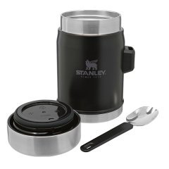 Stanley Klasik Yemek Termosu ve Kaşık Siyah 0,40 Lt.