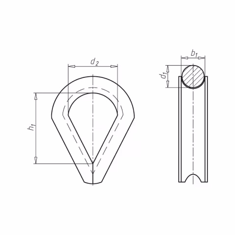Würth Radansa Halat Halkası A4 Paslanmaz Çelik D5