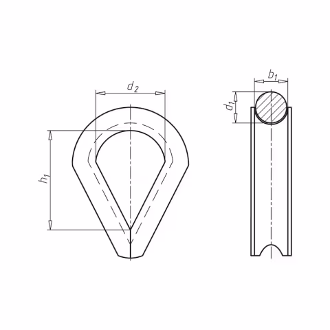 Würth Radansa Halat Halkası A4 Paslanmaz Çelik D6