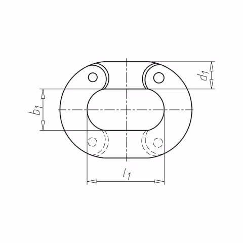 Würth Acil Durum Zinciri Halkası Paslanmaz Çelik A4 - D6