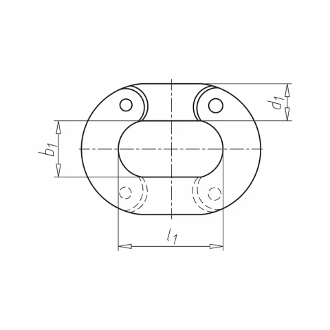 Würth Acil Durum Zinciri Halkası Paslanmaz Çelik A4 - D8