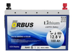 Orbus Lifepo4 Akü 12v 100ah