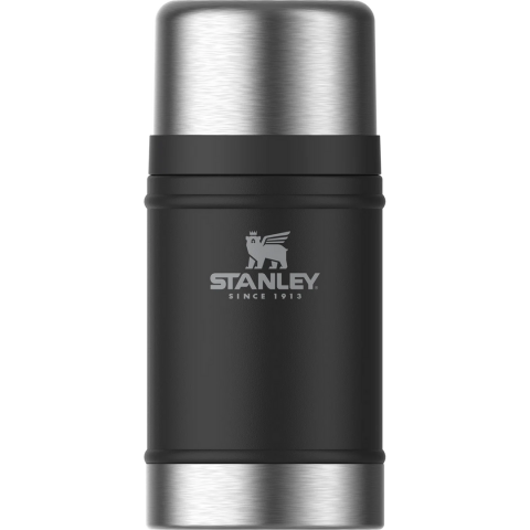 Stanley Classic Vakumlu Çelik Yemek Termosu 0.70 Lt Siyah