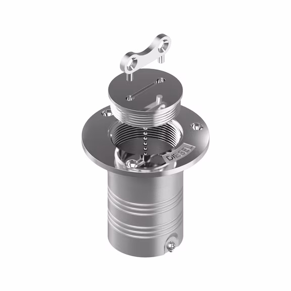 Würth Anahtarlı Dolum Kapağı A4 Paslanmaz Çelik (Yakıt)  D 51,5