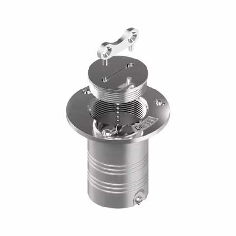 Würth Anahtarlı Dolum Kapağı A4 Paslanmaz Çelik (Yakıt)  D 51,5