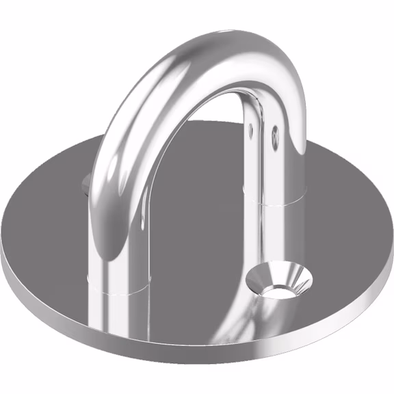 Würth Yuvarlak Halka Plakası, Paslanmaz Çelik A2 Mapa 33X19 mm