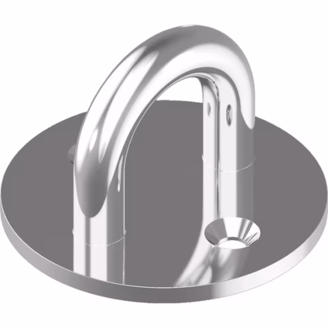 Würth Yuvarlak Halka Plakası, Paslanmaz Çelik A2 Mapa 40X26 mm