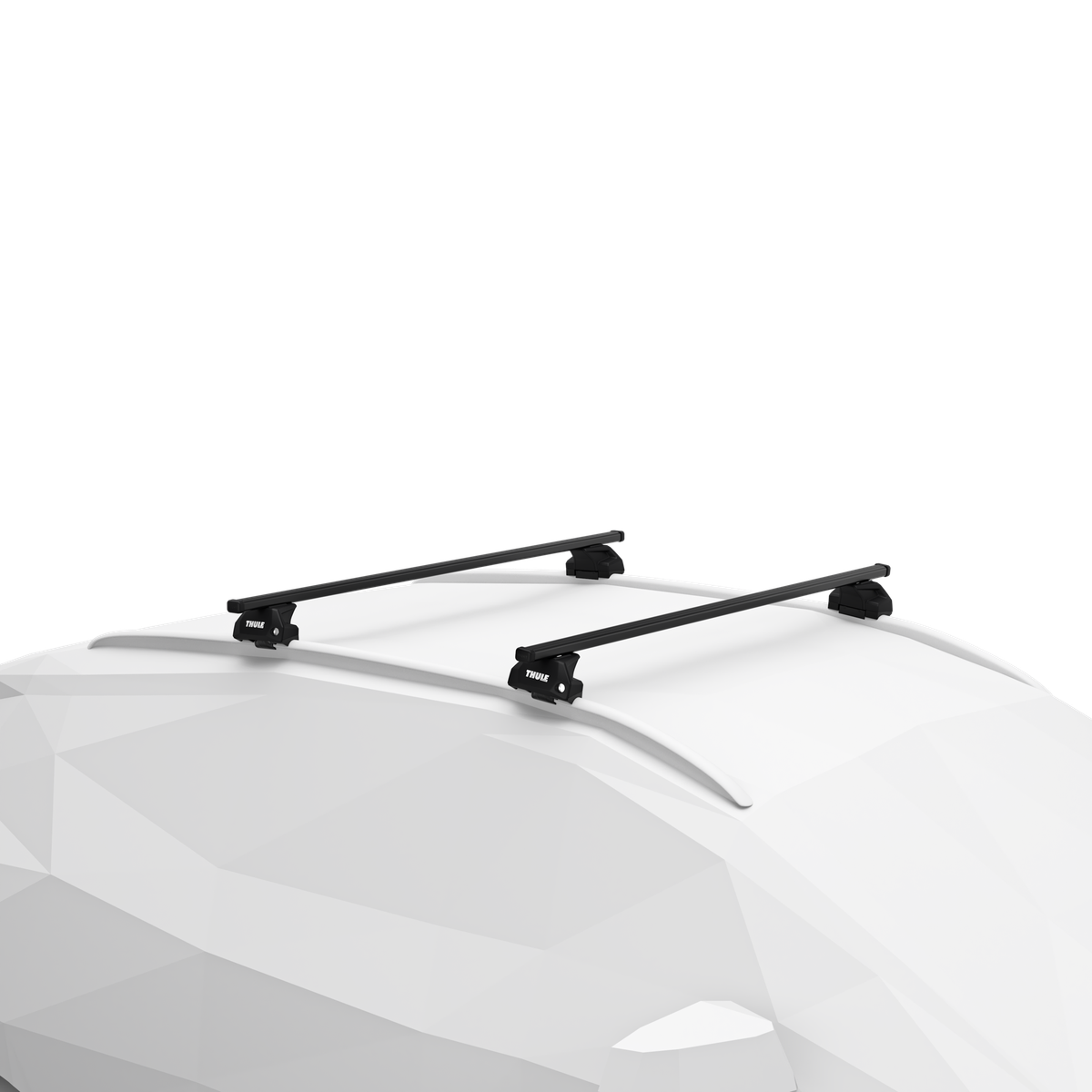 Thule Squarebar Evo Kare Çelik Barlı Bitişik Raylı Araç Üzeri Taşıyıcı Sistem