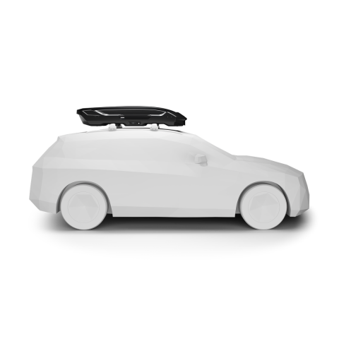 Thule Motion 3 L Low Portbagaj Parlak Siyah