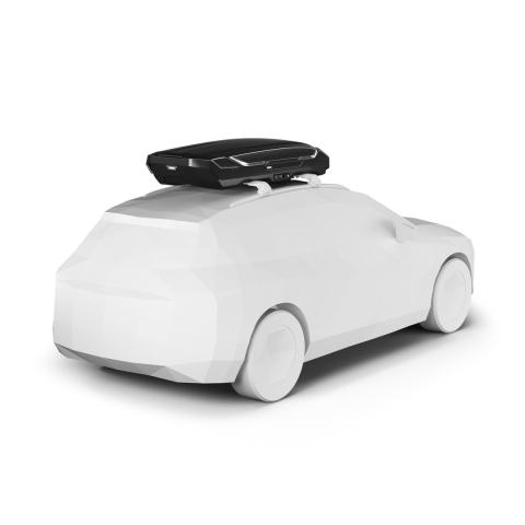 Thule Motion 3 L Low Portbagaj Parlak Siyah