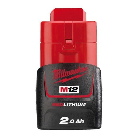 Milwaukee M12 2 Amper Pil (REDLITHIUM-ION)