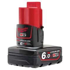 Milwaukee M12 6 Amper Pil (REDLITHIUM-ION)
