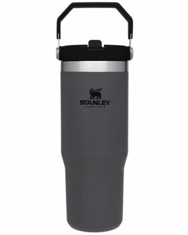 Stanley The IceFlow Flip Straw Pipetli Termos Bardak 0,89 LT Füme