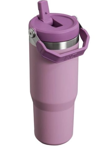 Stanley The IceFlow Flip Straw Pipetli Termos Bardak 0,89 LT Lila