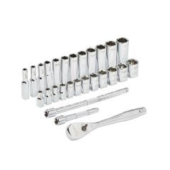 MILWAUKEE 1/4'' 28 PARÇA CIRCIR + LOKMA TAKIMI