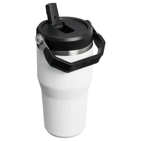 Stanley IceFlow™ Flip Straw Tumbler Pipetli Termos 0.60 LT - Beyaz