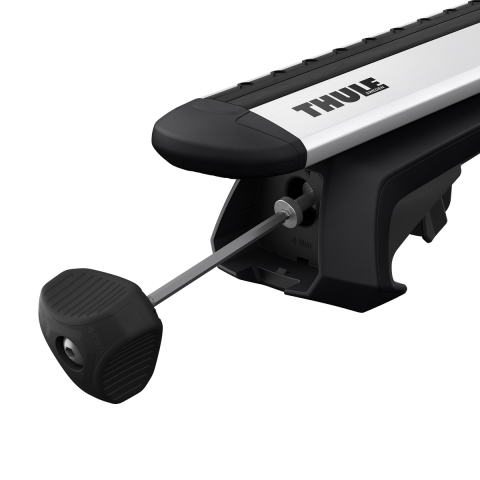 Thule Wingbar Evo Geniş Tavan Raylı Araç Üzeri Taşıyıcı Sistem - Siyah Barlı