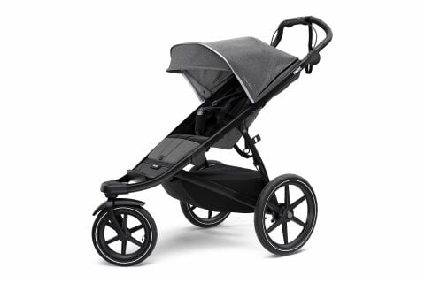 Thule Urban Glide 2 Bebek Arabası Siyah/Gri Melanj