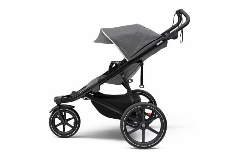 Thule Urban Glide 2 Bebek Arabası Siyah/Gri Melanj