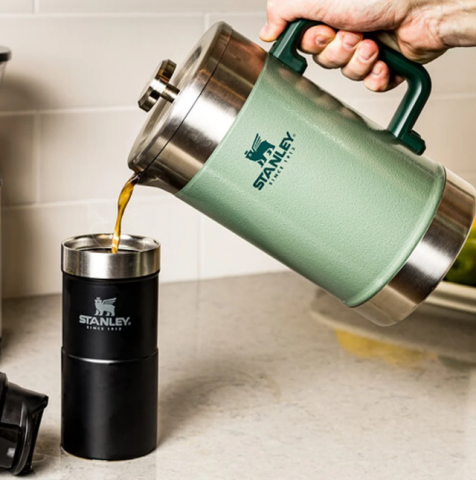 Stanley Klasik French Press Termos 1.4 Lt Yeşil