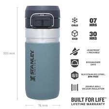 Stanley The Quick Flip Paslanmaz Çelik Termos Bardak 0.47 L Buz Mavisi