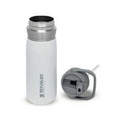 Stanley The Iceflow™ Flip Straw Su Termosu 0,65L Beyaz