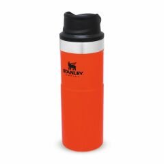Stanley Klasik Trigger-Action Termos Bardak 0,47 Lt Neon Turuncu