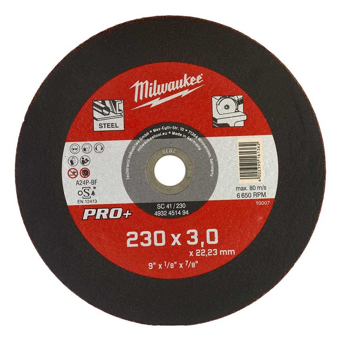 MILWAUKEE METAL KESME TAŞI 230X22X3 MM