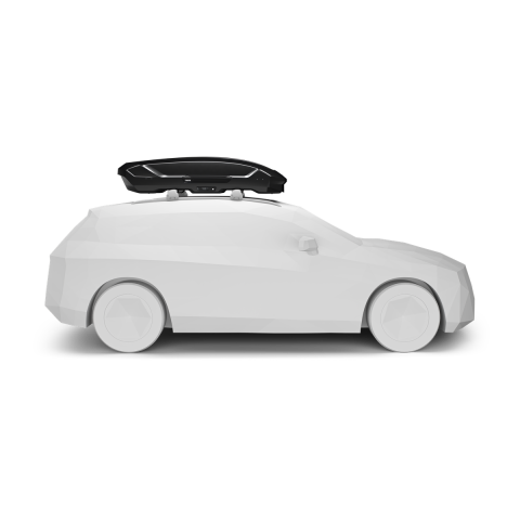 THULE MOTION 3 L Portbagaj Parlak Siyah