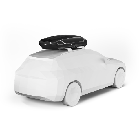 THULE MOTION 3 L Portbagaj Parlak Siyah