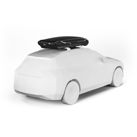 THULE MOTION 3 XL LOW Portbagaj Parlak Siyah