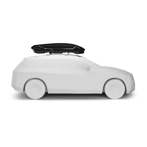 THULE MOTION 3 XL  Portbagaj Parlak Siyah