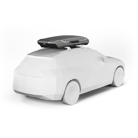 THULE MOTION 3 XL LOW Portbagaj Parlak Titan Gri