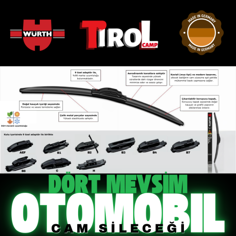 Würth Flatblade Plus Cam Sileceği