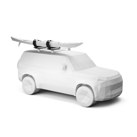 THULE HULLAVATOR PRO KALDIRMA DESTEKLİ KANO TAŞIYICI